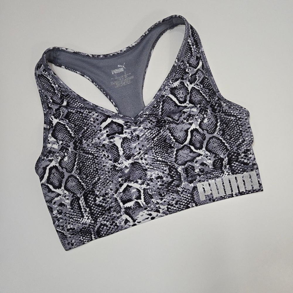 PUMA printed sports bra